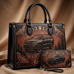 It's A Jeep Thing Personalized Leather Bag + Free Wallet