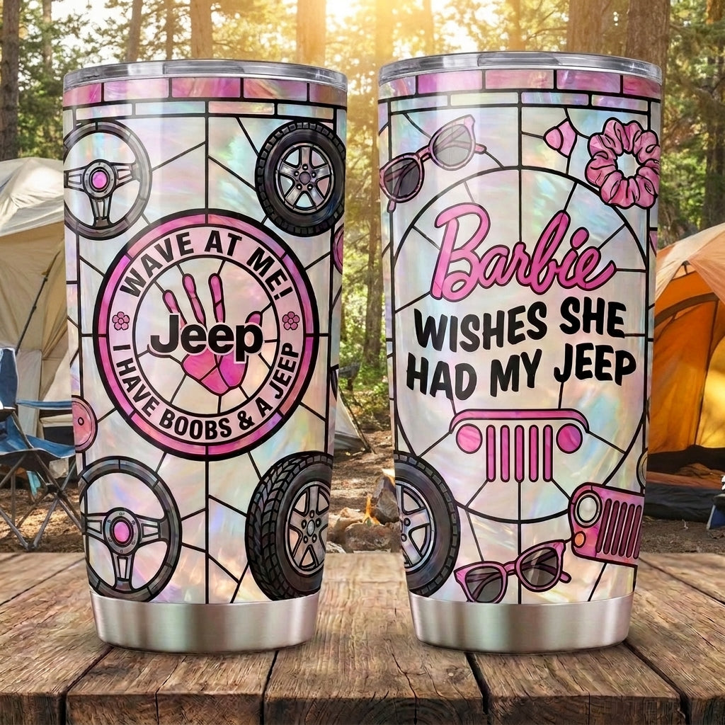 Jeep Barbie 20oz Tumbler