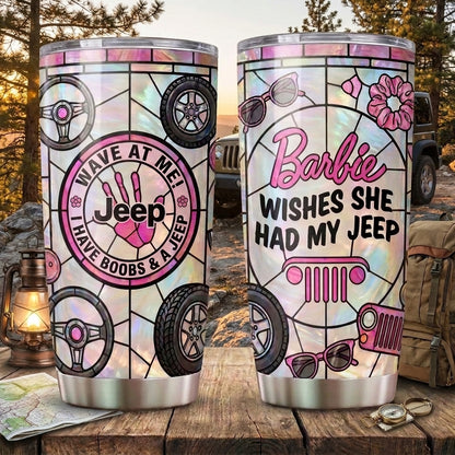 Jeep Barbie 20oz Tumbler