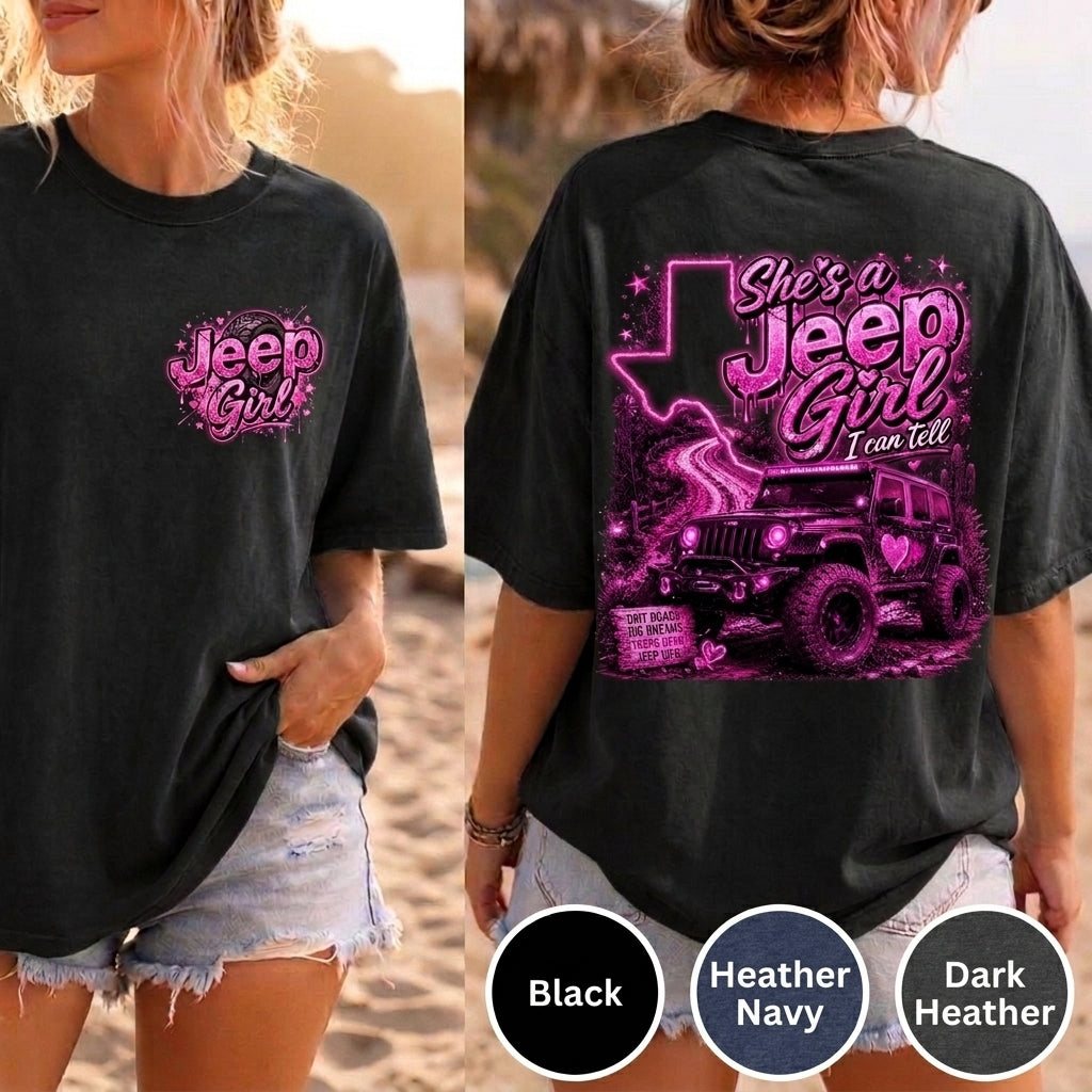 She's A Jeep Girl T-Shirt