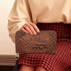 Jeep 85th Anniversary Personalized Leather Bag + Free Leather Wallet