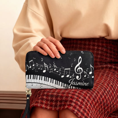 Piano Tiles Personalized Leather Bag + Free Wallet