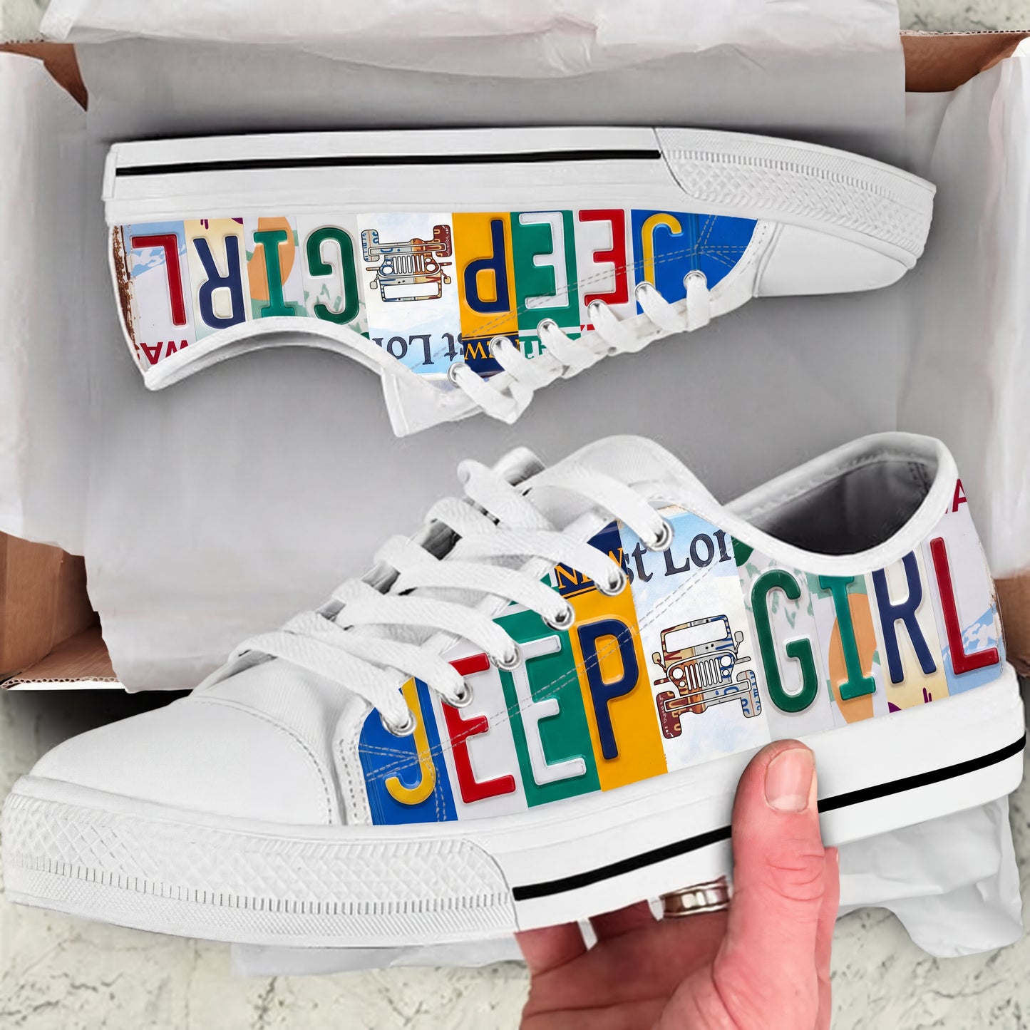 Jeep Girl Low Top Shoes Collection