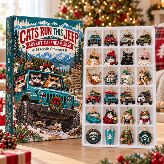 Cat Runs This Jeep  Advent Calendar