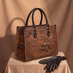 Jeep 85th Anniversary Personalized Leather Bag + Free Leather Wallet