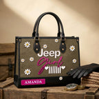 Jeep Girl Daisy V2 Personalized Leather Bag + Free Wallet
