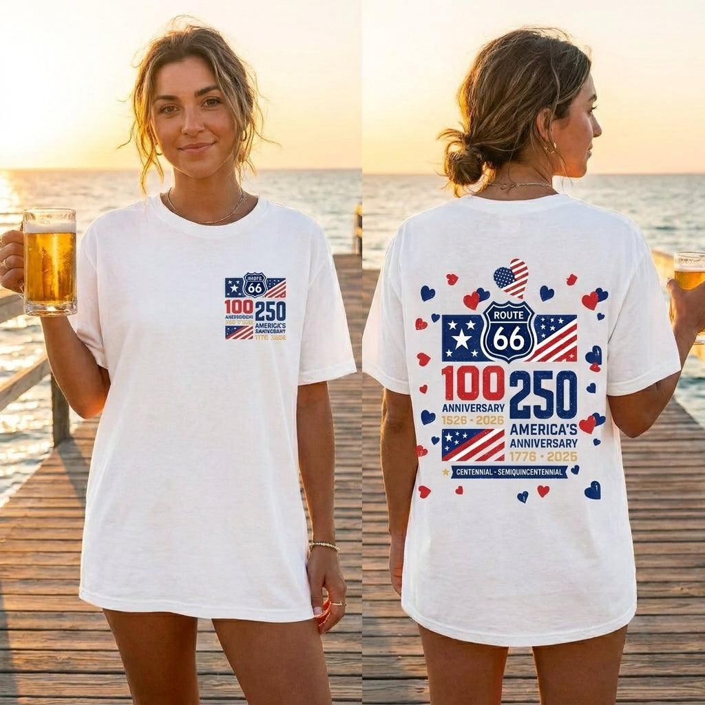 100 Years Of Route 66 T-Shirt