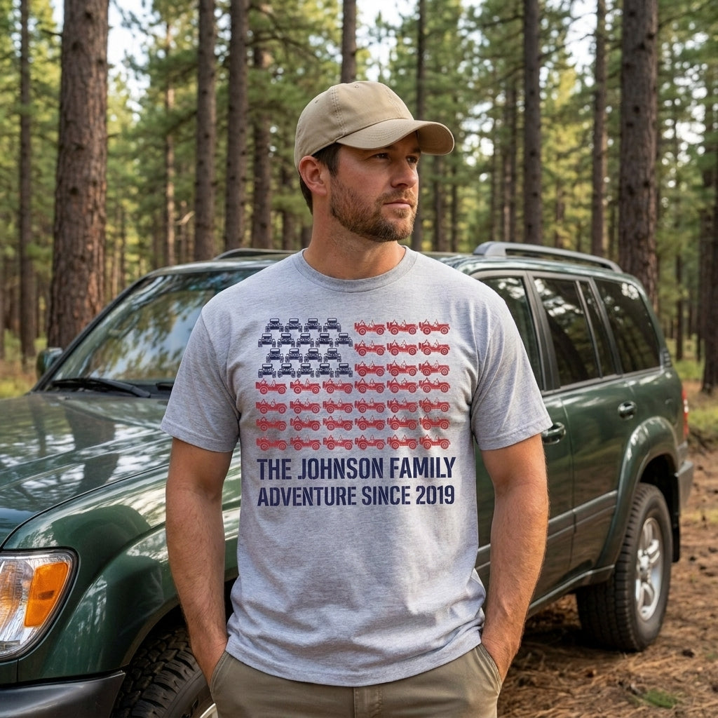 Jeep Adventure Personalized T-Shirt