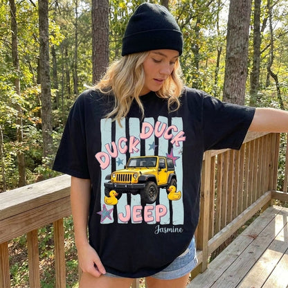 Duck Duck Jeep Personalized T-Shirt