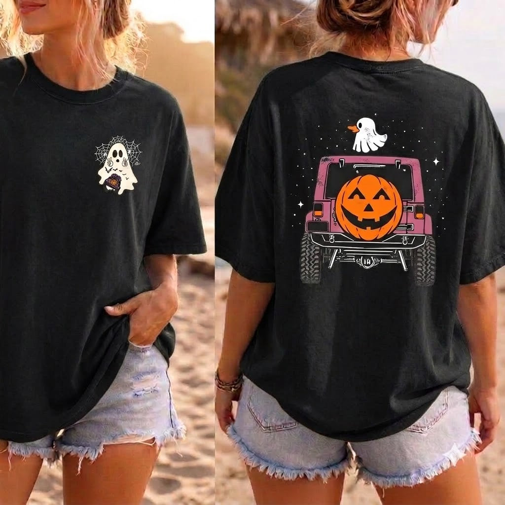 Pumpkin Jeep T-Shirt