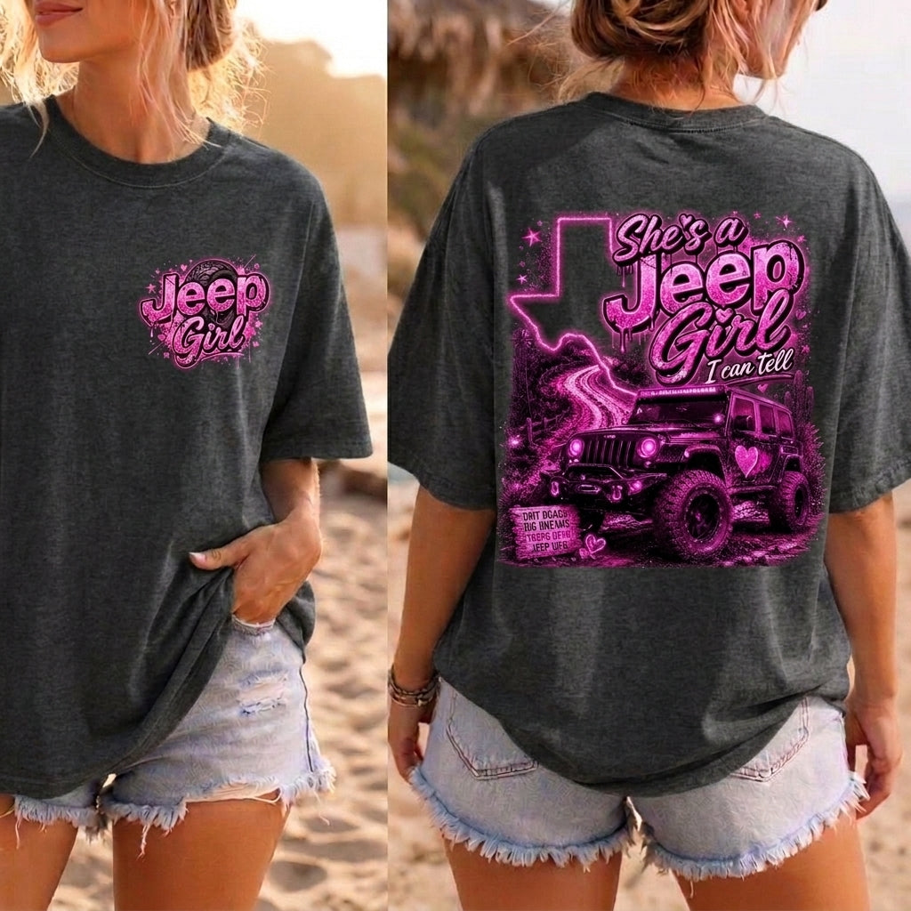 She's A Jeep Girl T-Shirt