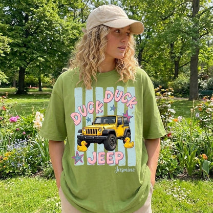 Duck Duck Jeep Personalized T-Shirt