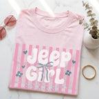 Adorable Jeep Girl T-Shirt