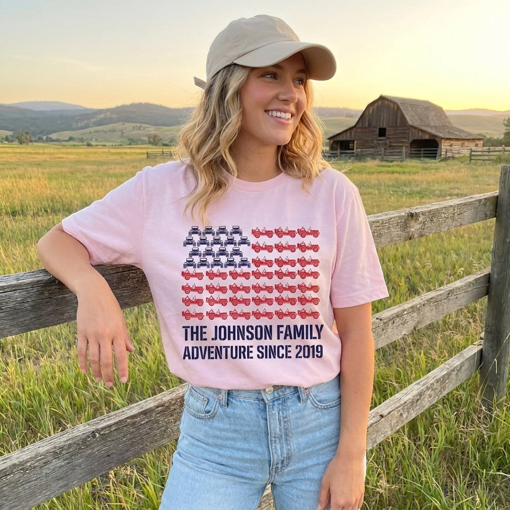 Jeep Adventure Personalized T-Shirt