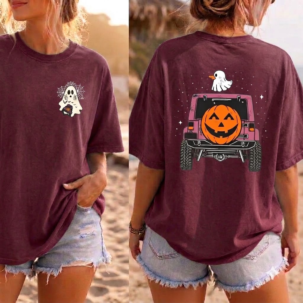 Pumpkin Jeep T-Shirt