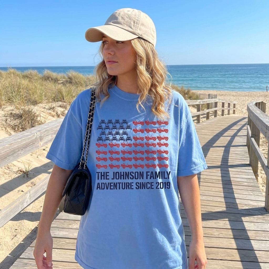 Jeep Adventure Personalized T-Shirt