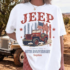 Jeep 85th Anniversary V5 Personalized T-Shirt
