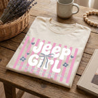 Adorable Jeep Girl T-Shirt