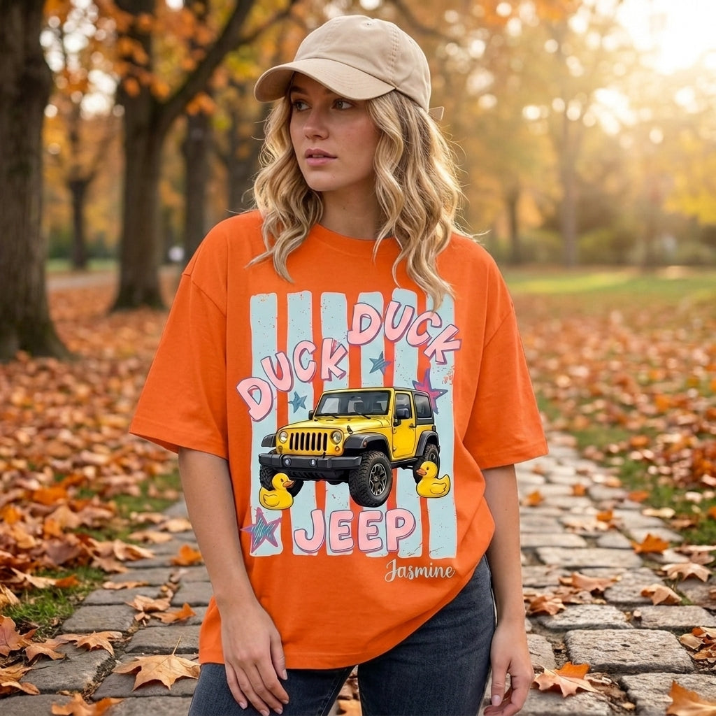 Duck Duck Jeep Personalized T-Shirt