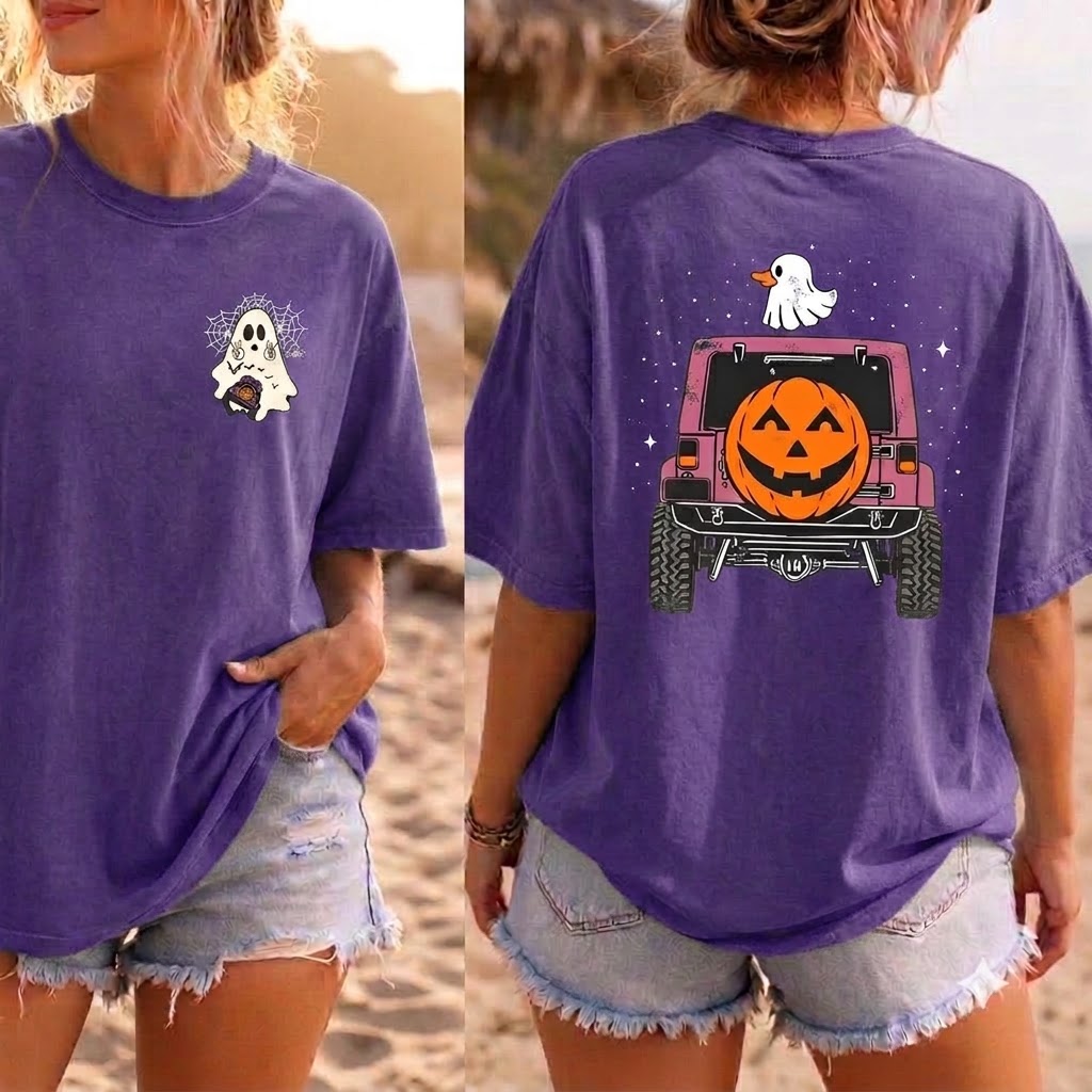 Pumpkin Jeep T-Shirt