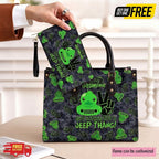 [Free delivery] Jeep Thang Personalized Leather Bag + Free Matching Wallet