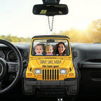 Drive Safe Daddy/Mommy V2 Personalized Acrylic Car Hanging