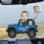 Drive Safe Daddy/Mommy Personalized Acrylic Car Hanging