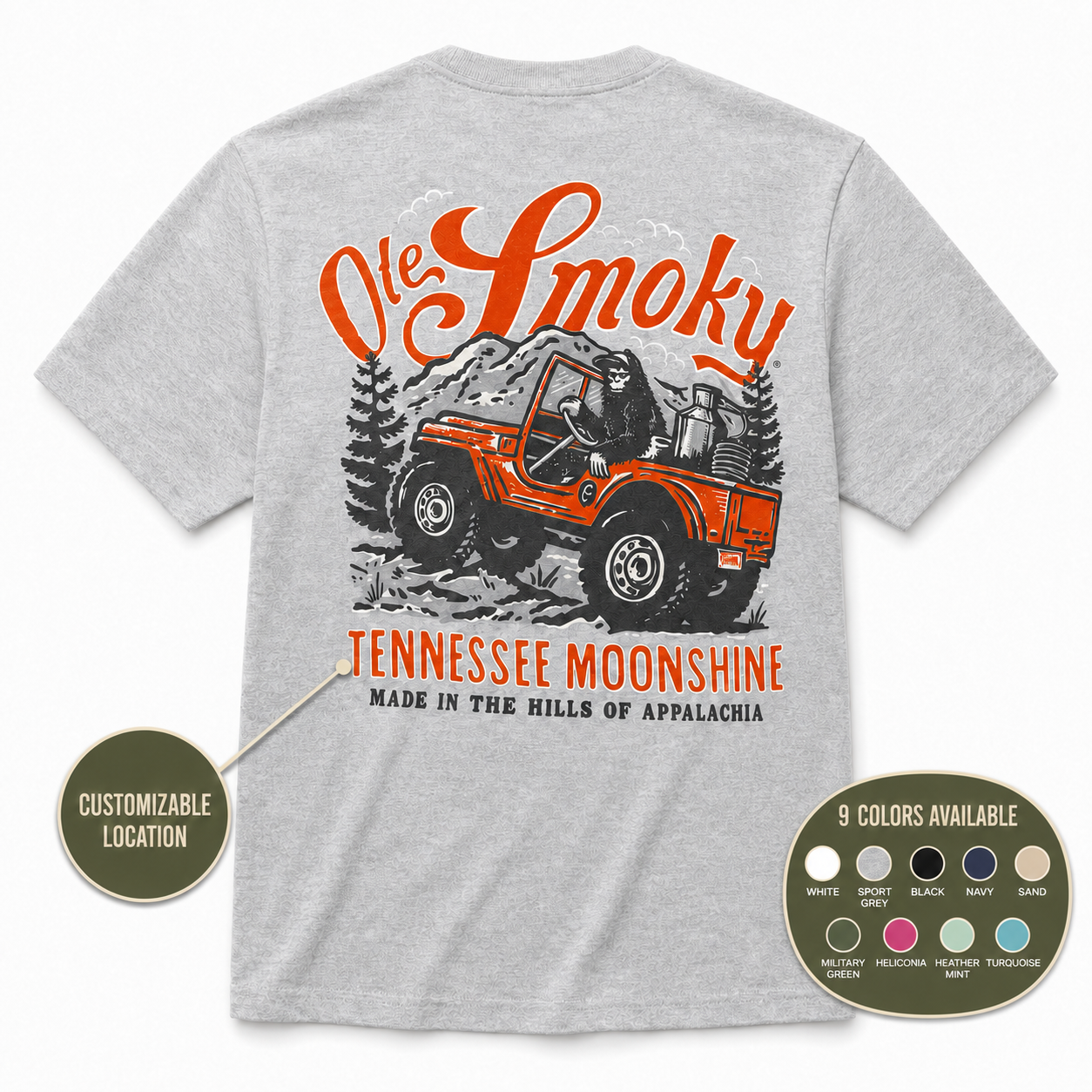 Ole Smoky Moonshine T shirt