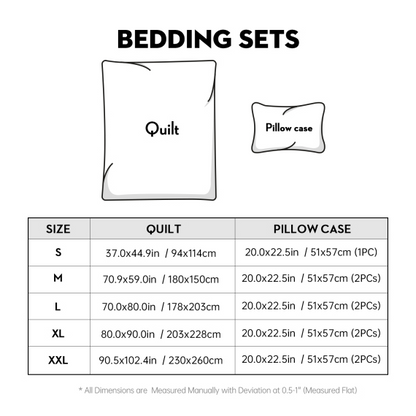 Highland Jeep Personalized Quilted Bedding Set