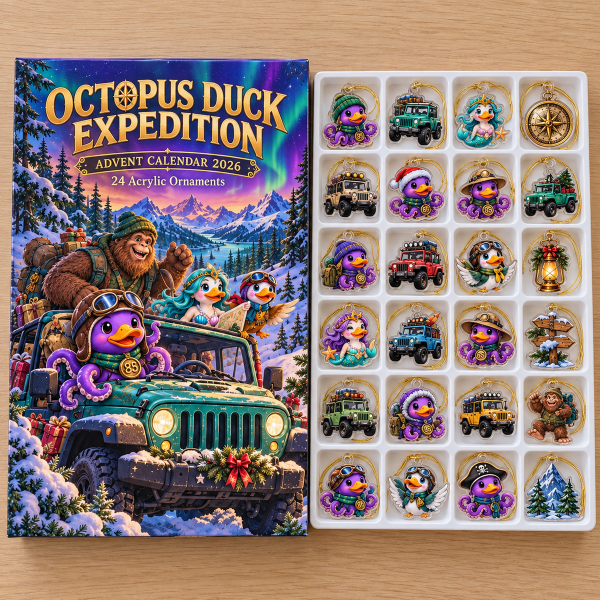 Octopus Duck Expedition Advent Calendar
