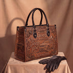 Jeep 85th Anniversary Personalized Leather Bag + Free Leather Wallet