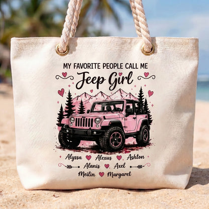 My Favorite People Call Me Jeep Girl Personalized Collection
