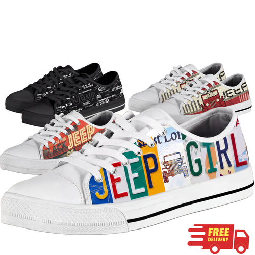 Jeep Girl Low Top Shoes Collection