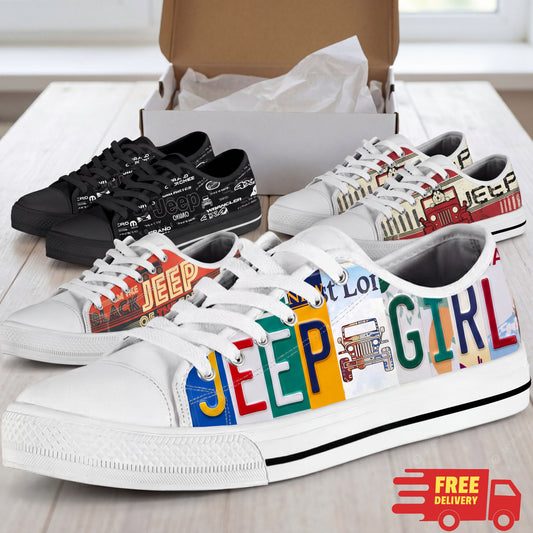 Jeep Girl Low Top Shoes Collection