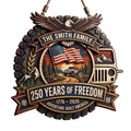 Adventure Built America Personalized Custom Door Sign