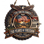 Adventure Built America Personalized Custom Door Sign