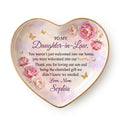 To My Daughter-in-Law Ceramic Ring Dish-Heart