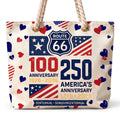 [Free delivery] Route 66 100 Years Anniversary Beach Bag