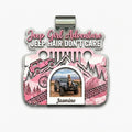 Jeep Girl Adventure Personalized Acrylic Car Visor Clip