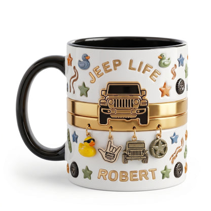 Jeep Life Personalized Coffee Mug