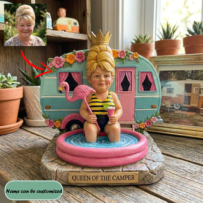 Custom Cute Camping Lover From Photo Personalized Custom Acrylic Plaque