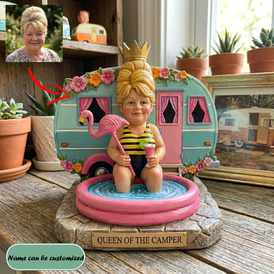 Custom Cute Camping Lover From Photo Personalized Custom Acrylic Plaque