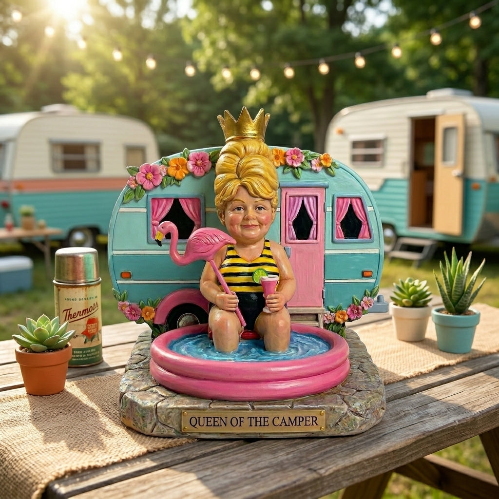 Custom Cute Camping Lover From Photo Personalized Custom Acrylic Plaque