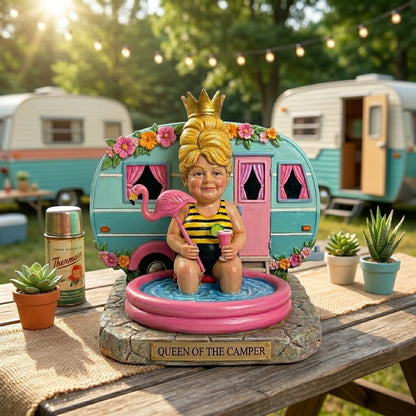 Custom Cute Camping Lover From Photo Personalized Custom Acrylic Plaque
