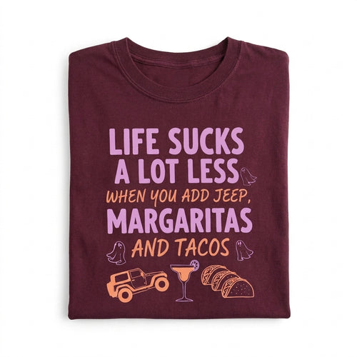 Jeep & Margaritas T-Shirt