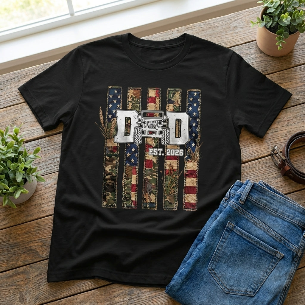 Classic Dad Personalized Year T-Shirt