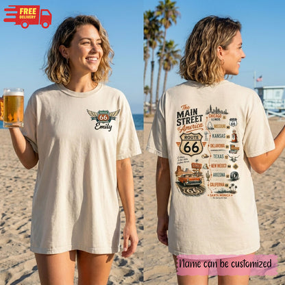 The Main Street Of America Personalized T-Shirt