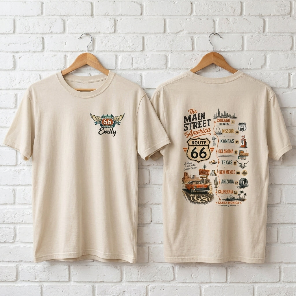 The Main Street Of America Personalized T-Shirt