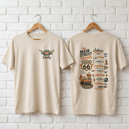 The Main Street Of America Personalized T-Shirt