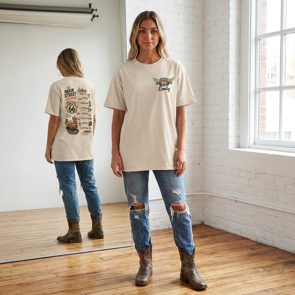 The Main Street Of America Personalized T-Shirt